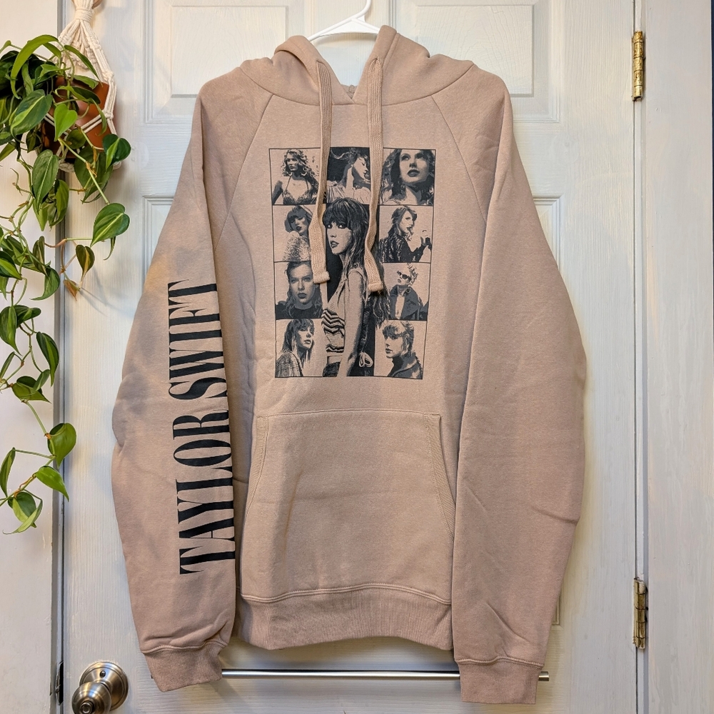 taylor swift the eras tour taupe hoodie - Picture 3 of 7